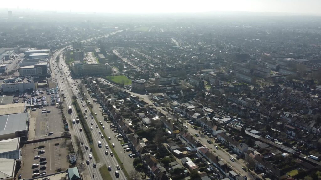 A10 Enfield, North London